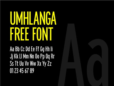 Umhlanga Sans Free Font