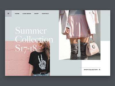 Fashion Store Landing Page