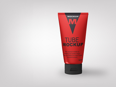 Cosmetic Tube Mockup Psd facial