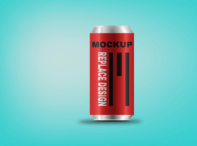 can drink mockup energy