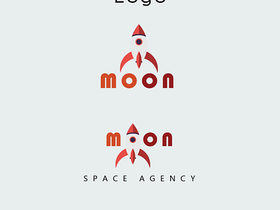 moon space agency 3d branding design graphic design illustration logo logodesign motion graphics