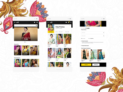 USee Mobile App actress bollywood clean design dresses ecommerce ecommerce app fashion app indian mehndi mobile app mobile app design mobile design mobile ui saree ui ux