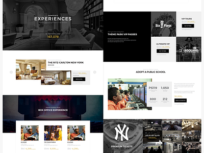 Points Redeem Website clean experience luxury onepager points redeem ui ux webdeisgn