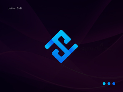 Letter S+H - Logo design