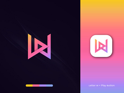 W Player Logo Design