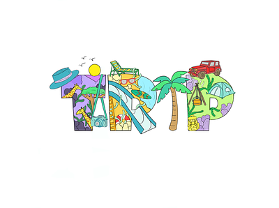 doodle art art design doodle doodle art doodle art doodleart graphic design illustration jeep logo photoshop travel trip typography vacation word