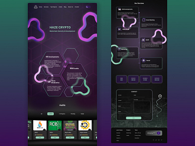 Haze Crypto (dark mode)