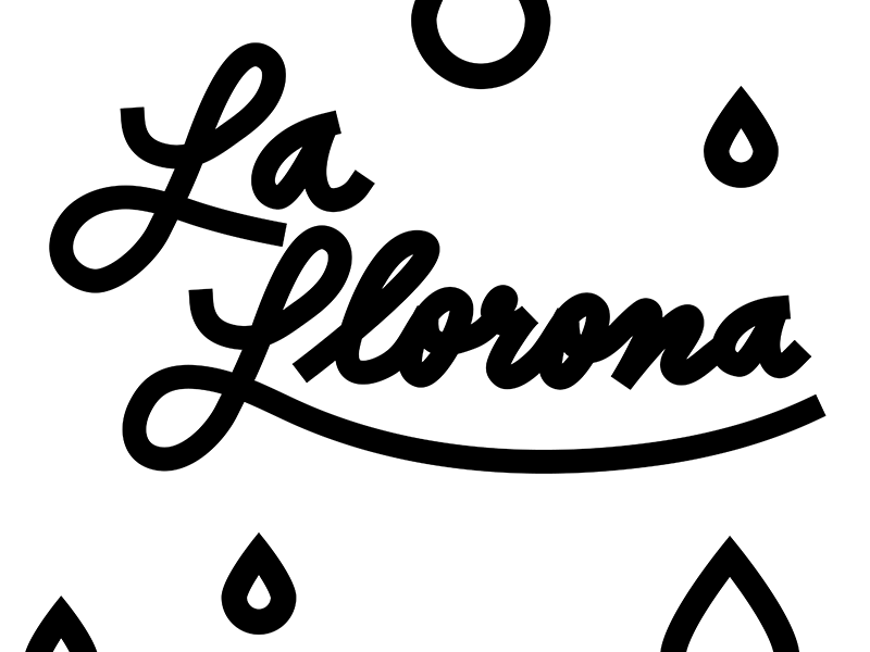 #100DaysOfFolklore: La Llorona animation illustration the100dayproject typography