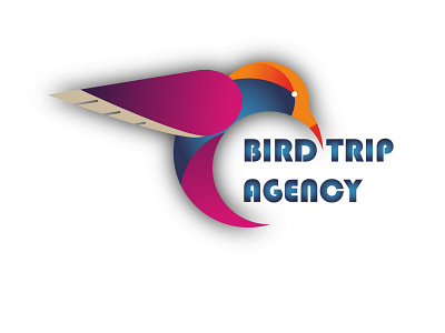 Colorful logo for a travel agency