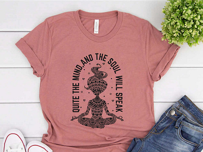 Meditation T-shirt design