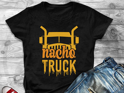 Truck T-shirt design design graphic design inspirational quote t shirt design truck truck driver t shirt truck t shirt typography