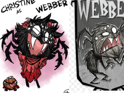 [ RE-DRAW ] "Don't Starve Together" - Webber