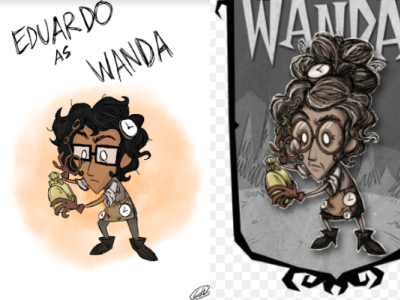 [ RE-DRAW ] "Don't Starve Together" - Wanda