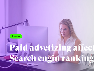 How does paid advertising affect search engine rankings