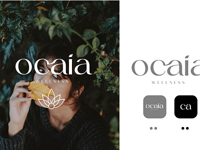 Minimal and Clean Logo Design for OCAIA WELLNESS