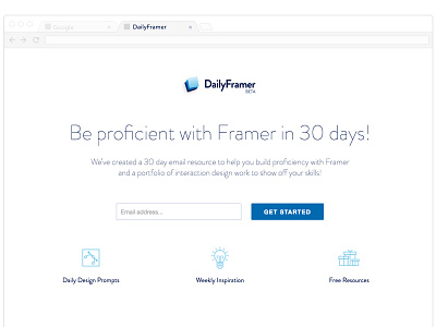 DailyUI for Interaction Design