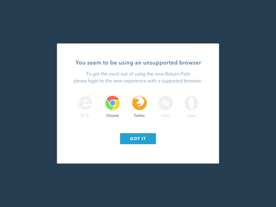 your browser is not supported by web dynpro