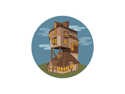 The Burrow harry icon illustration potter the burrow vector