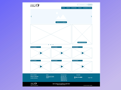 AU BOUT DU MONDE - Wireframe