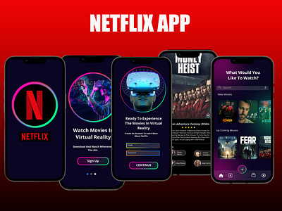 Netflix App design ux