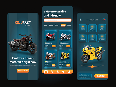 KELUFAST - Motorbike Rentals App