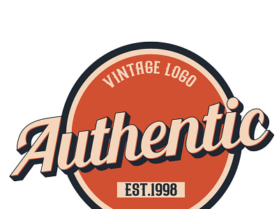 vintage logo design branding design graphic design logo motion graphics vintage logo