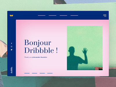 Bonjour Dribbble ! I'm Victor 👋