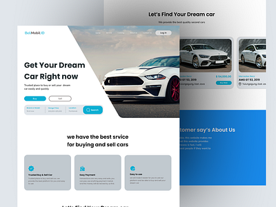 Full version belimobil.ID website design application branding business buy car design sell ui website