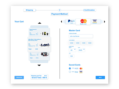 Payment Method dailyui dailyui 002 dailyuichallenge