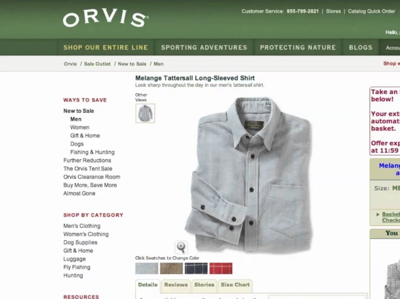 Learn how to apply Orvis discount codes in stores by Today on Dribbble