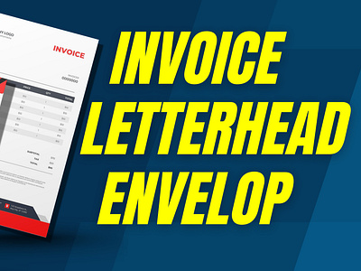 Design Invoice | Letterhead | Envelop