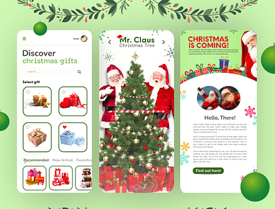 Christmas is Coming! 3d branding design graphic design ui ux