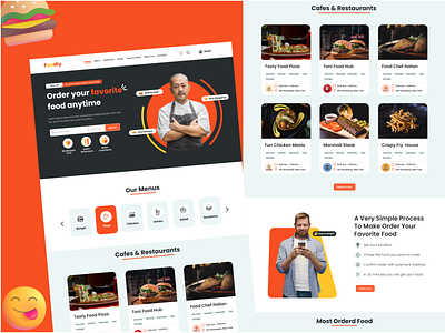 Foodiy - Food Delivery Service Website