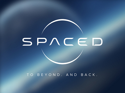 SPACED Logo Concept branding design design system identity illustrator logo spaced spacedchallenge type typography vector