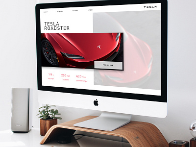 Breaking Conventions design homepage tesla ui ux web