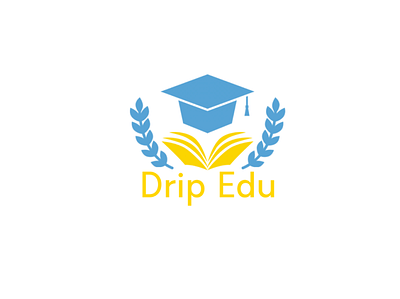 Drip Edu Creative Logo Design branding design graphic design icons designs illustration logo logo design social media designs