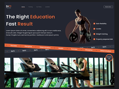 GYM Homepage