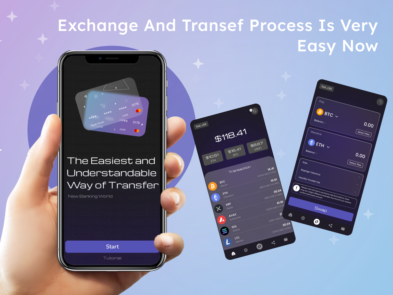 Exchance Mobil App by Burak Özçelik on Dribbble