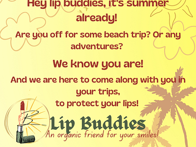 Lip Buddies (Sample Product Ad) design logo