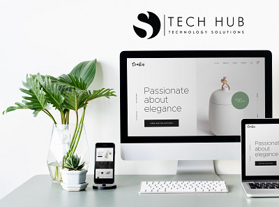 OS TECHHUB 3d animation application branding figma graphic design graphic designing logo motion graphics native application ui webview wordpress wordpress website