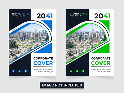 Corporate book cover design template a4 cover annual cover book cover company profile cover cover design flyer cover illustration ppt cover report cover