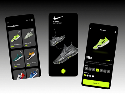 Shoes App app branding design mobileapp shoes app ui ux
