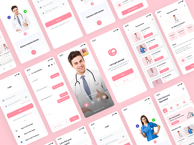 Medical app app design design app medical app mobile mobile app online medical app ui uiux ux