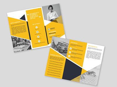 Tri-Fold Brochure Design Template