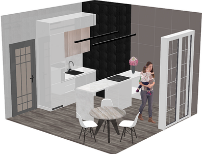 Мой первый проект КУХНИ безопасность дизайн дизайн мебели камень кухня мебель остров проект столешница фасад