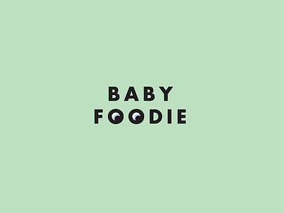 Baby Foodie Logo Concept brand identity food logo packaging