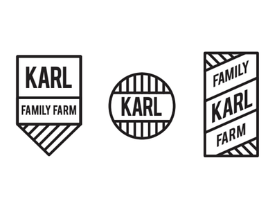 Karl Family Farms Identity