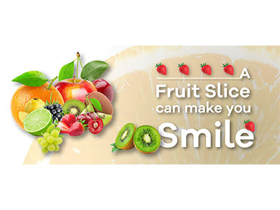 Fruits Banner Design graphic design