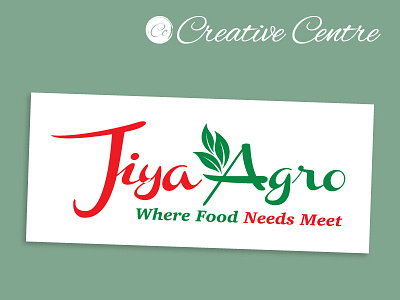 Jiya Agro Logo app branding design graphic design illustration logo typography ui ux vector