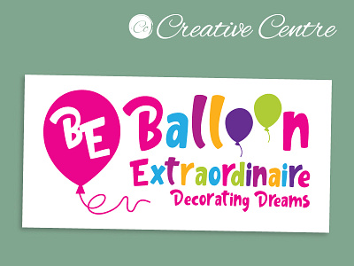 Balloon Extraordinaire Logo app branding design graphic design illustration logo typography ui ux vector